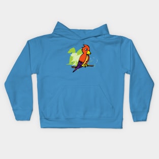 Tropical Bird Kids Hoodie